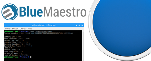 Linux : Importer les données d’un Tempo Disc de BlueMaestro
