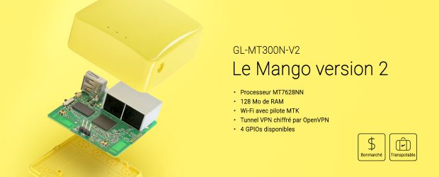 Test du Router GL.iNet Mango GL-MT300N-V2